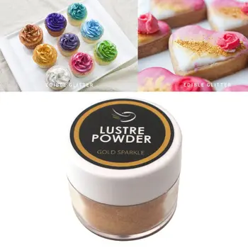 

2g Flash Glitter Powder Baked Edible Pigments Decorating Food Cake Biscuit Cake Dropship