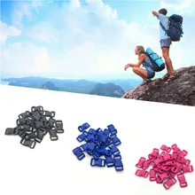 100 шт./лот 3/" изогнутая боковая пластиковая пряжка 10 мм широкий Открытый Кемпинг Пешие прогулки Паракорд Браслет Пряжка рюкзаки аксессуар