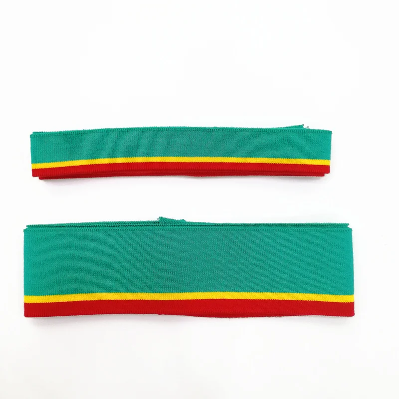 JIETAI 3 Strips Color contrast Mercerized cotton Knitted Rib Fabric DIY Cloth Accessories Collar Cuffs Hem Bottom | Дом и сад