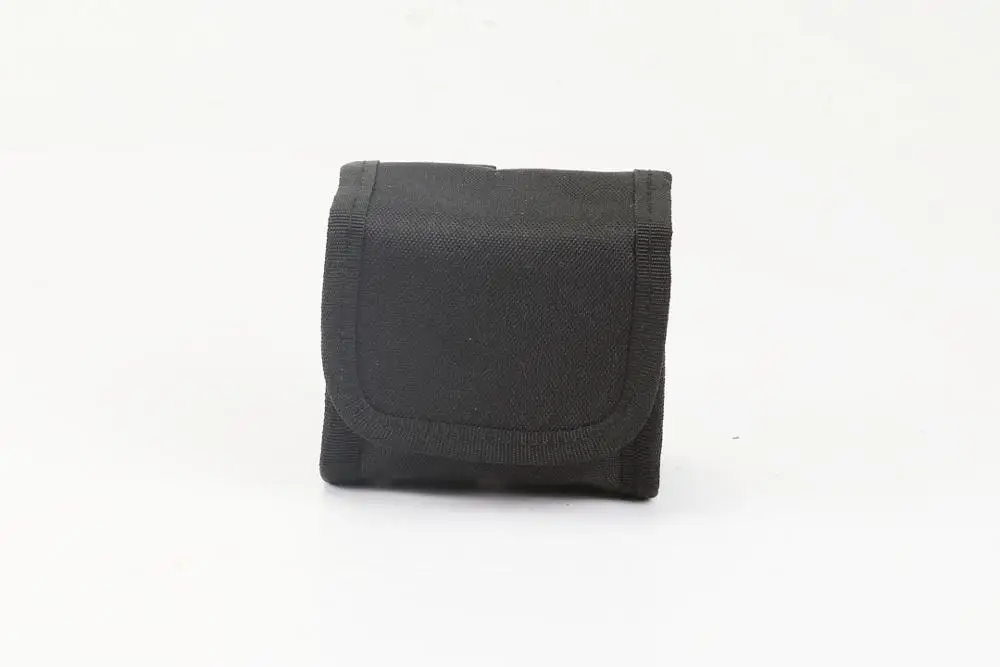 BK Тактический Molle Pouch 6 Round Shot gun Shotshell Reload охотничий держатель маг сумка 12 Калибр/20 г патронная сумка для боеприпасов круглый патронный держатель - Цвет: BK