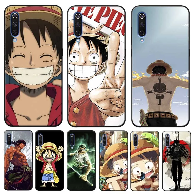 

One piece luffy Straw Hat Pirates Cover for xiaomi mi 9 9t se mi 8 pocophone f1 mix 3 Clear Soft Silicone Phone Case
