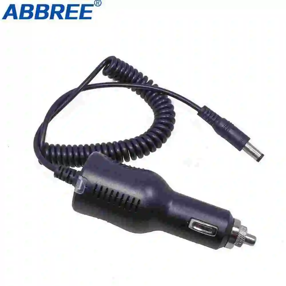 ABBREE 12V 24V автомобиль Зарядное устройство кабельная линия связи со светодиодным