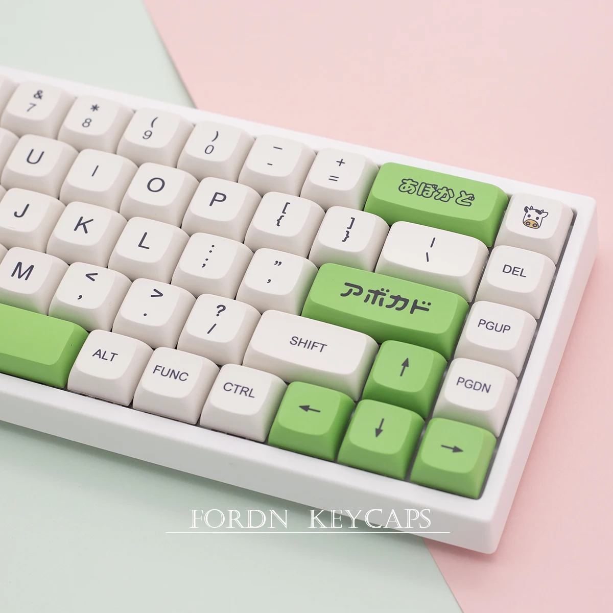 Колпачки для клавиш с 137 кнопками авокадо молоко PBT Сублимация XDA