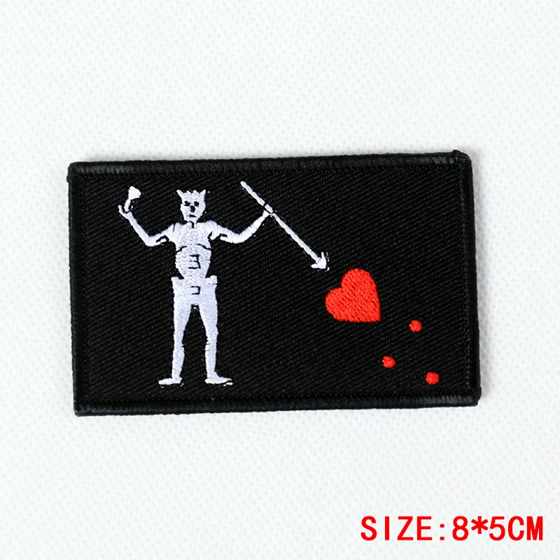 TSNK Embroidery Patch Tactical Badge"S.A.S/Blackbeard" Armlet 6