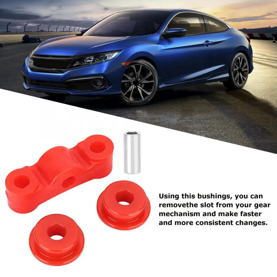 Полиуретановый переключатель стабилизатора втулка комплект Подходит для Honda Civic 92-00 модификация аксессуар стабильные характеристики долговечность
