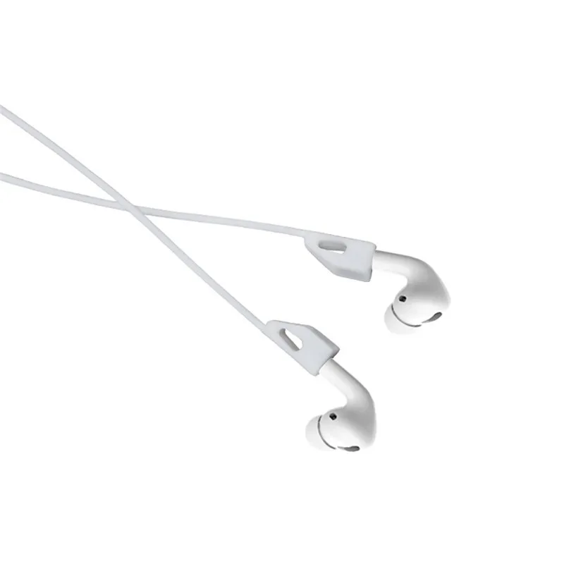 Не теряющаяся веревка для Apple AirPods Pro, силиконовый ремешок на шею, беспроводной шнур для наушников, мягкая петля для airpods 3