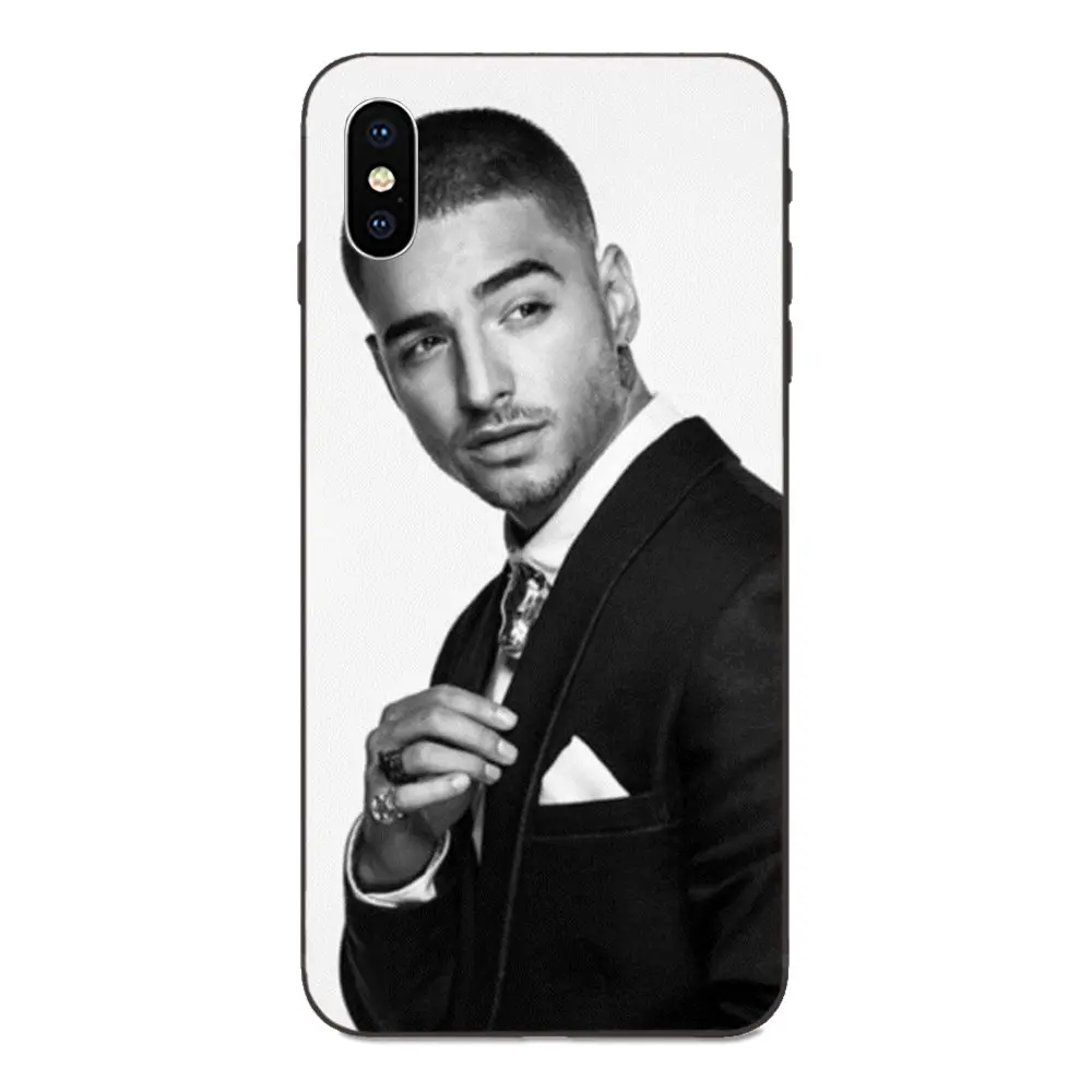 Для Apple IPhone X XS Max XR 4 4s 5 5S SE 6 6S 7 8 Plus Мягкий чехол из ТПУ с принтом для телефона с изображением певицы малума