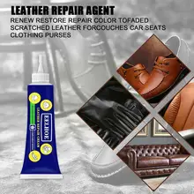 

New Leather Repair Cream Professional DIY Leather Vinyl Gray Repair Seat Sofa Kit For Car S2A5