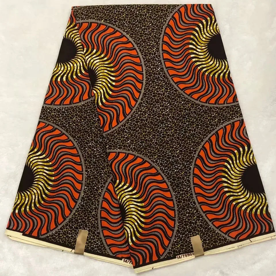 Mitex Печать Ткани Хлопчатобумажные для изготовления платьев юбки/африканские ткани Kitenge ткани африканская Pagne DF-347