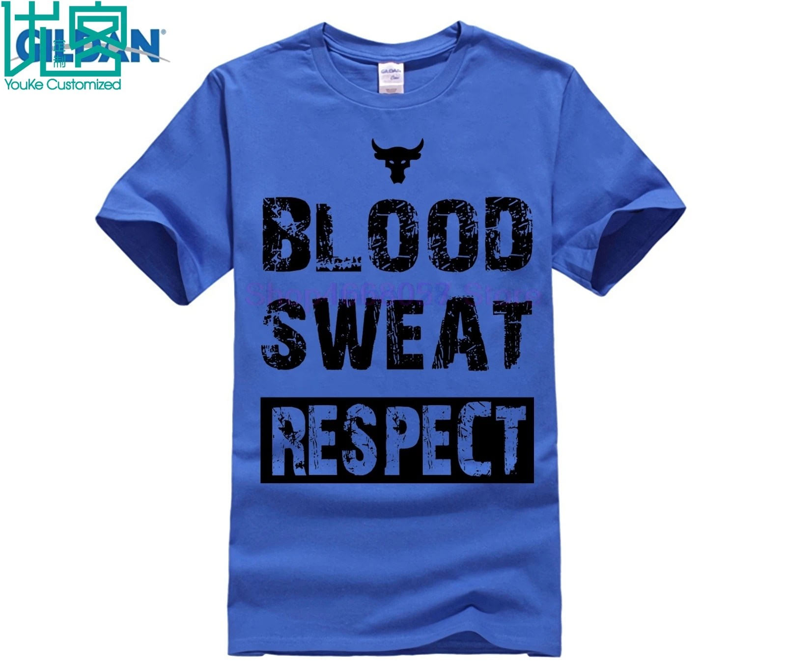 blood sweat and respect t shirt