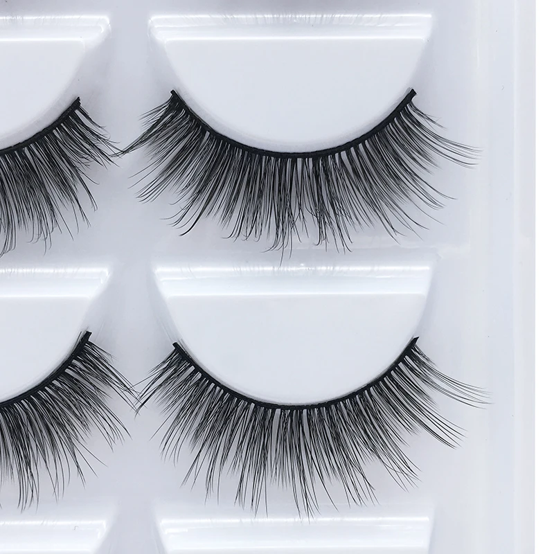 

Flash girl top grade F840 lashes 6 model 5pais 3D mink Eye Lashes FLUFFY false Eyelashes