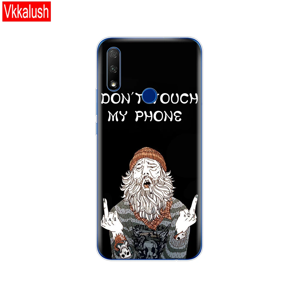 Для Honor 9X Global чехол Honor 9X Premium чехол Силиконовый ТПУ мягкий чехол для телефона для huawei Honor 9X Premium STK-LX1 бампер - Цвет: 80277