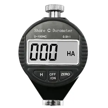 

Electronic Display Shore Hardness Tester Silicone Plastic Rubber Band Hardness Tester 0-100A / C / D Type Hardness Tester