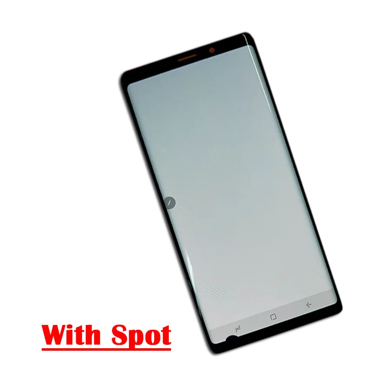 Супер AMOLED 6,4 ''ЖК-дисплей с рамкой для SAMSUNG GALAXY Note 9 Note9 N960D N960F дисплей с большой точкой+ сенсорный экран дигитайзер
