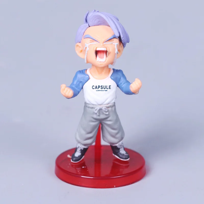 

Wansheng Anime WCF God Article Trunks Black Hair Goku 5 Generation 6-Cute qlz with Box