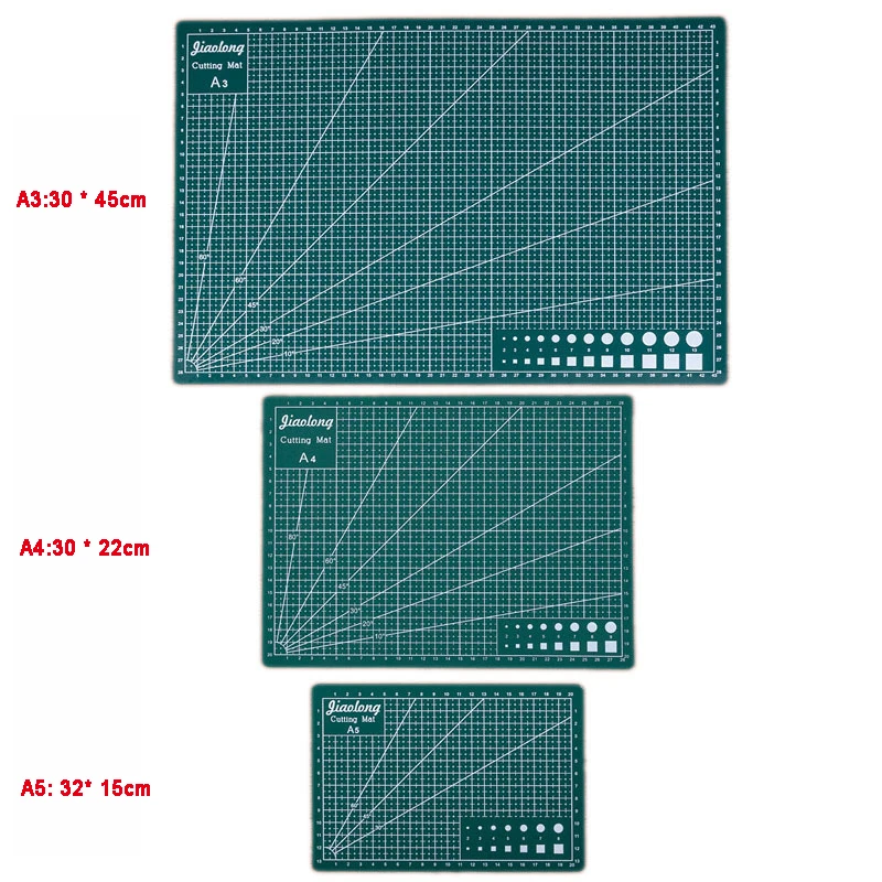 A4(30x22cm) Crafty World Self Healing Cutting Mat for Sewing