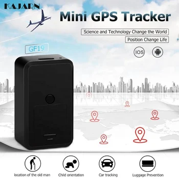 

KAJARN GPS Tracker GF19 SOS Tracking Devices for Vehicle Car Child Location Trackers Locator Systems GPS Permanent Magnetic Pet