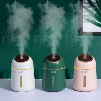 

QW-Q008 330ML Air Ultrasonic Humidifier Creative USB Aroma Diffuser with Night Light for Office Home