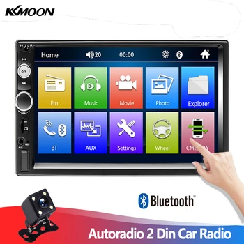 

Autoradio 2 Din Car Radio 7" Touch Screen Dash MP5 Bluetooth USB Car Digital 2Din Multimedia Player Rear View Camera