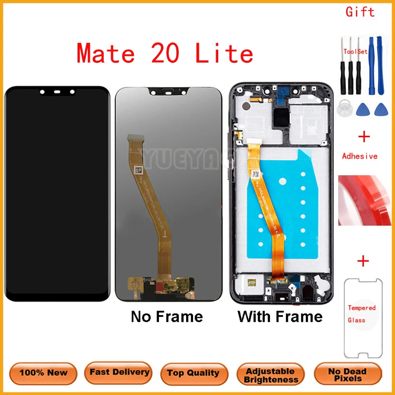 Tested LCD Display For Huawei Mate 20 lite LCD For Huawei mate 20 lite Display LCD Screen Touch Digitizer Assembly|Mobile Phone LCD Screens| - AliExpress