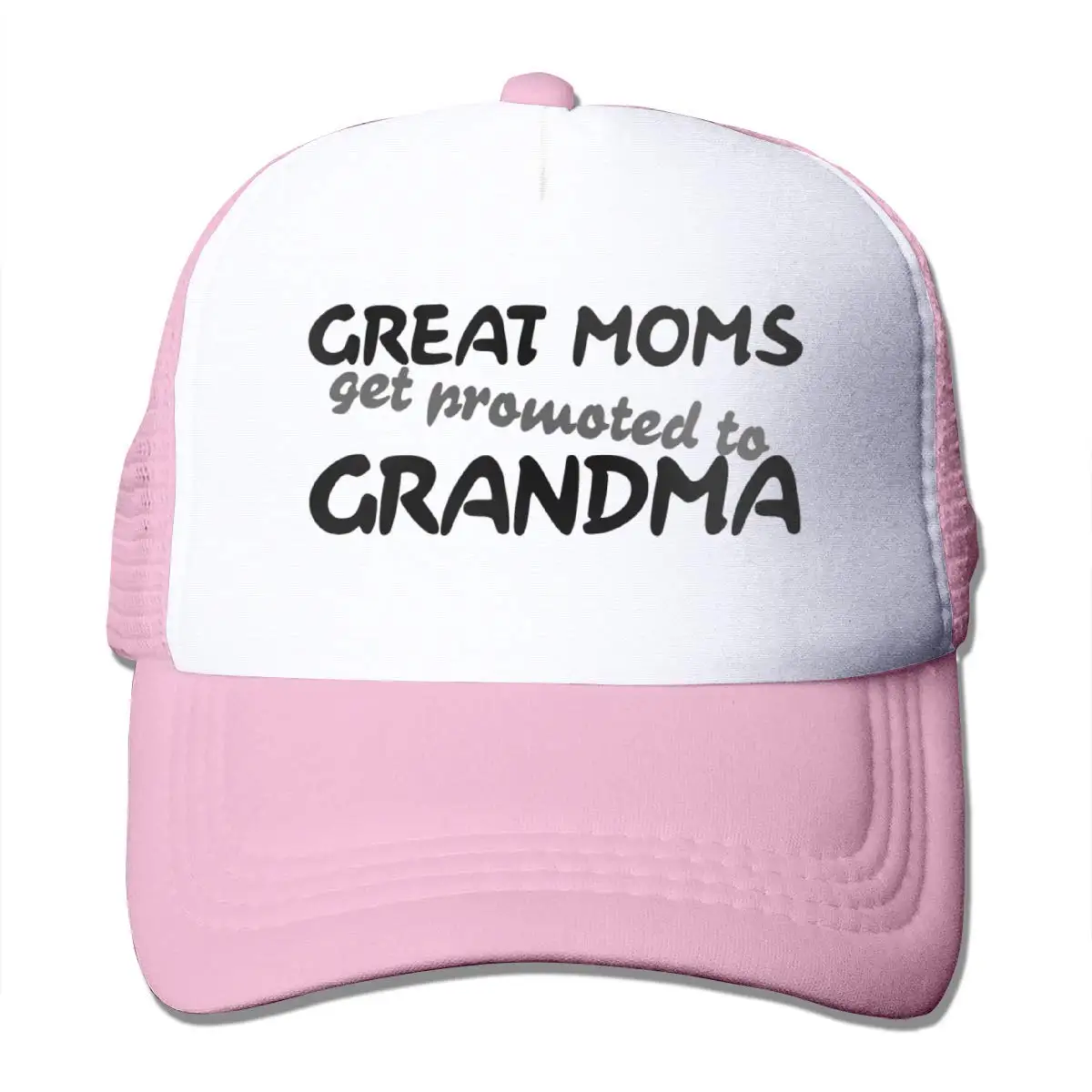 Бейсболка в сеточку для больших мам, унисекс, кепка В Стиле Дальнобойщика, розовая