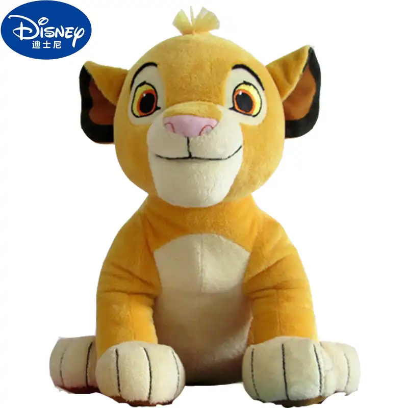 Regalos de cumpleaños del Rey León de Disney, muñecos de felpa de Simba, película bonita de Simba de 26cm, muñecos de animales suaves| | - AliExpress