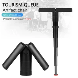 Tabouret télescopique Portable pliable en plein air, nouveauté 2022, outil de voyage, Camping, alpinisme, chaises de plage en plein air 