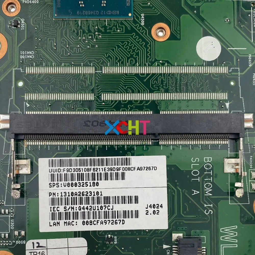 V000325180 w N3520 cpu 6050A2623101-MB-A02 для Toshiba Satellite C55 C55-A ноутбук материнская плата