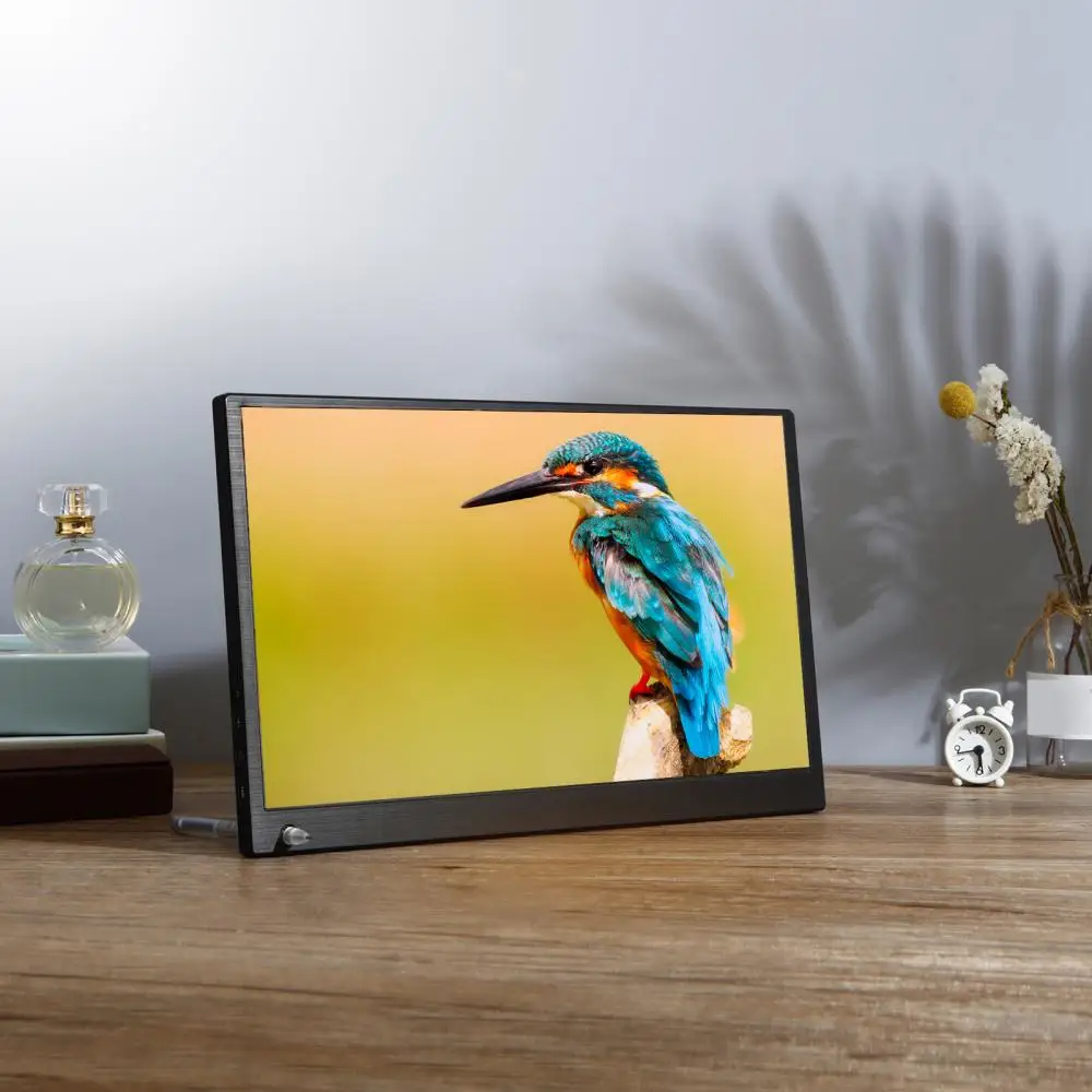 Touch HD 15.6 portable monitor 1080 IPS screen USB Type C HDMI-compatible display for PC laptop Ps4 Switch Xbox gaming monitor