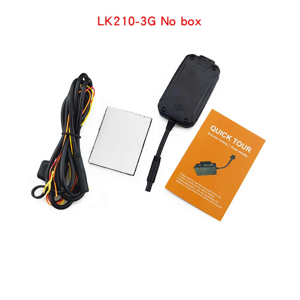 Высокое качество 3g WCDMA gps трекер LK210-3g мотоцикл gps отслеживающее устройство водонепроницаемый отрезать масляный двигатель на оповещение о скорости - Цвет: No box