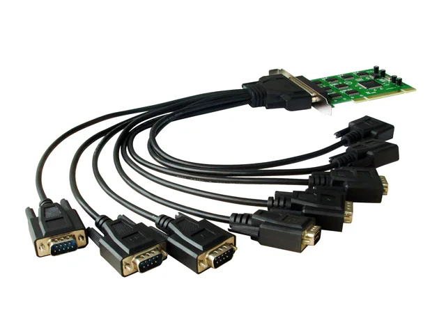 Для Ciba Расширенный PCI до 8-последовательный порт карты rs232 мульти-карта пользователя PC карты расширения COM порт IO карты Высокая стабильность скорости
