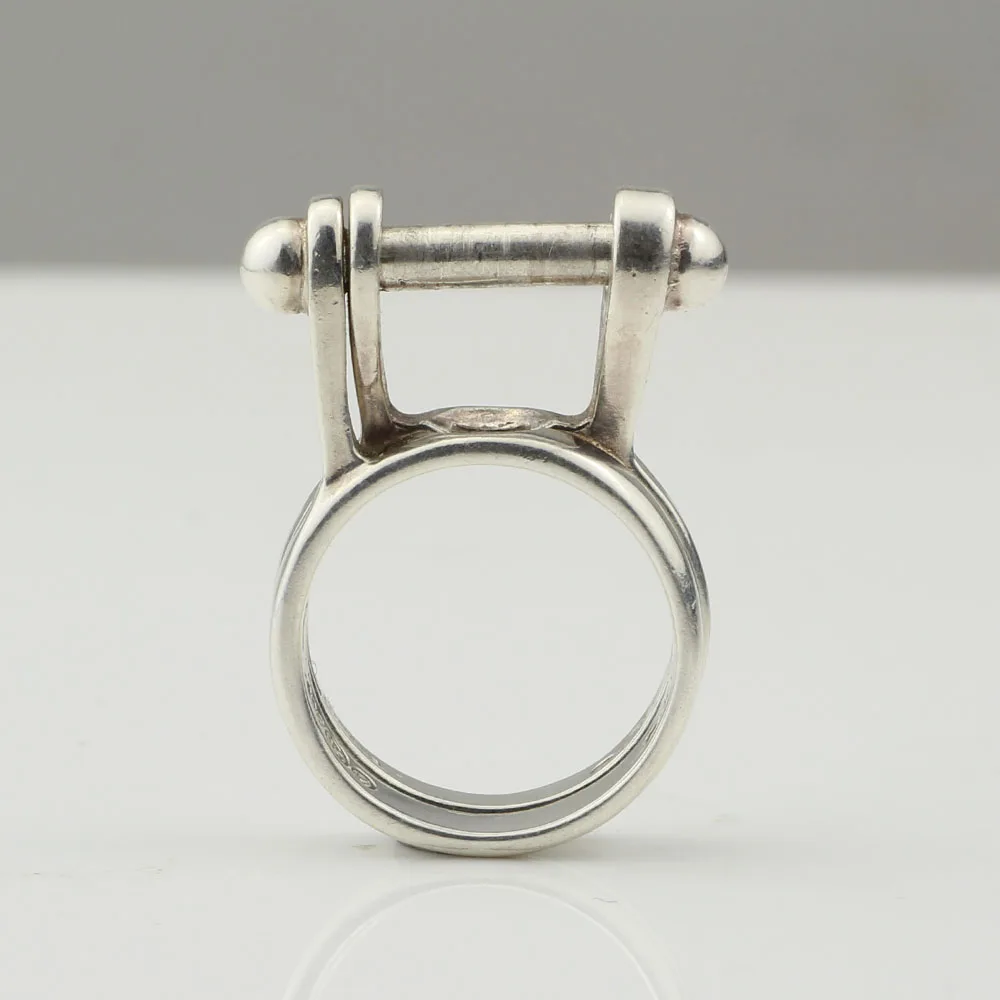 Beadshunter бисерное серебряное кольцо 925