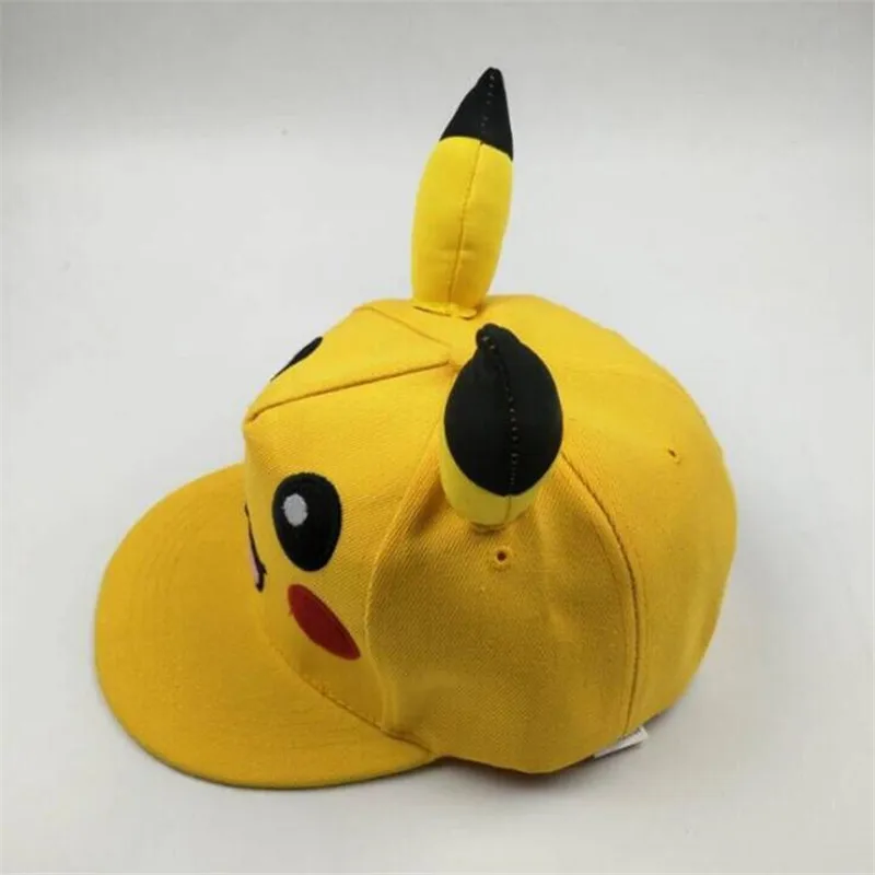 Cartoon Pokemon Pikachu Doraemon Kids Boy Girls Adjustable Baseball Hat Ball Cap