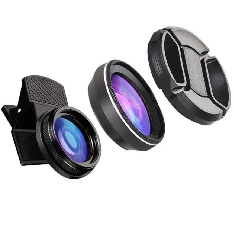 Orsda 4K HD Super 15X макро объектив Анти-искажения 0.6X широкоугольные оптические линзы из стекла Para Celular Телефон камера для смартфона объектив для телефона