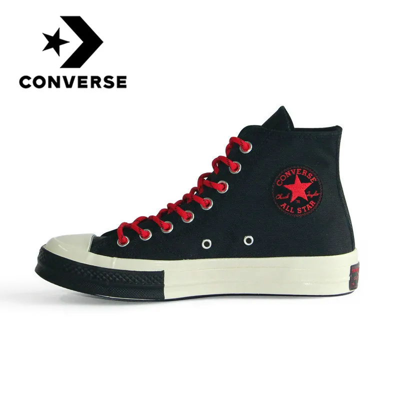 

Original 1970S Converse All Star Unisex Skateboarding Shoes High-top Fashion Wear Resistant Cozy Lace-up Durable