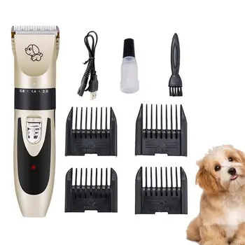 

1 Set Pet Dog Cat Electric Hair Cutter Tool USB Charging Lightweight Pet Hair Trimmer Hair Grooming Clipper Pets Beauty Tool