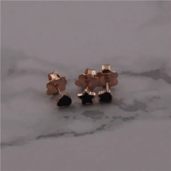 joyas de plata 925 stud earrings for women boucle d'oreille femme pendientes mujer - Цвет камня: 5.5mm 914933540