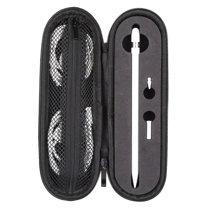 

Protable Storage Bag Case For Apple Pencil 1/2 Generation Universal Storage Box Protective Cover Pressure-Proof Pen Point Slot