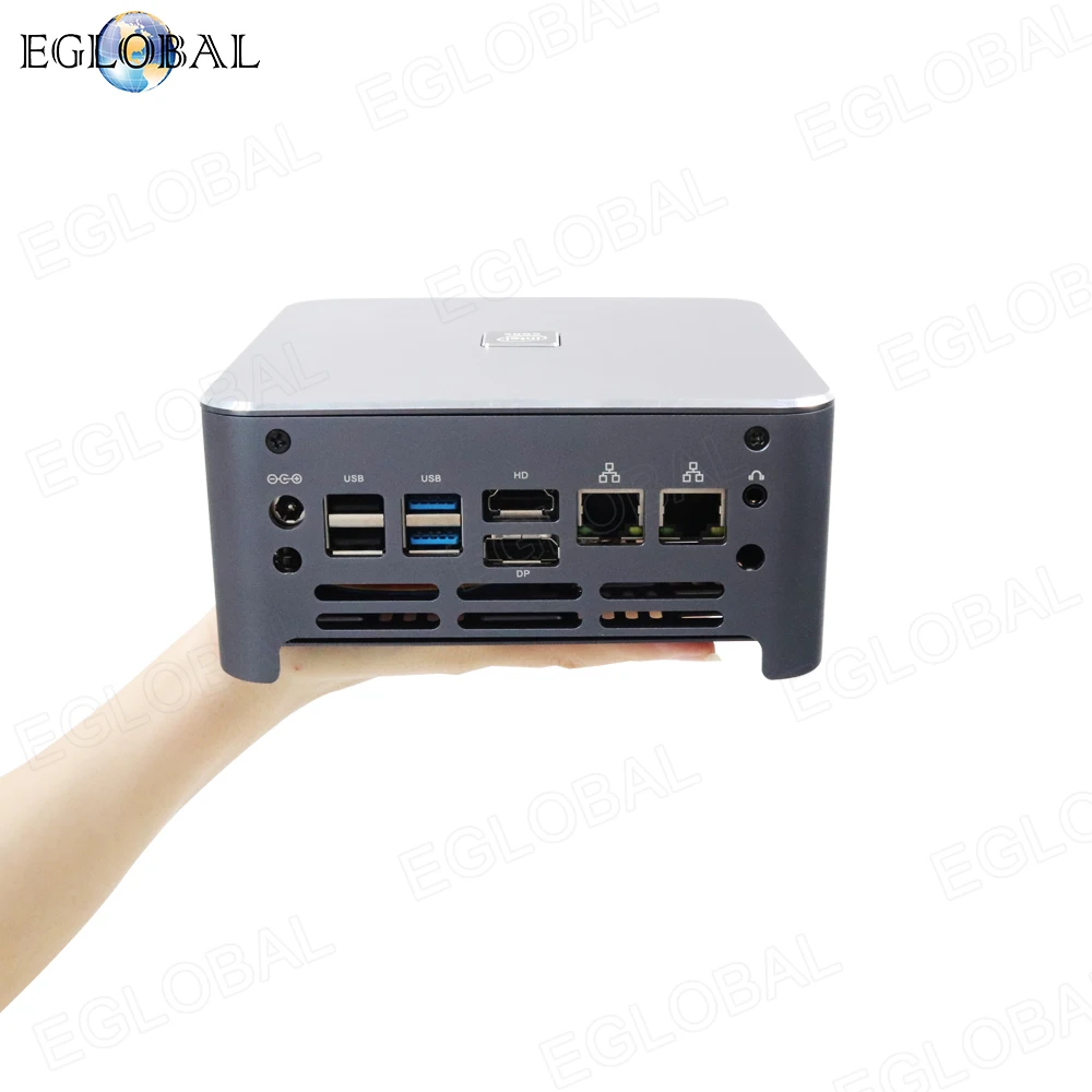 10 го поколения Intel Core Mini PC i9 10880H Barebone Windows Linux 2 * DDR4 M.2 Lan AC WiFi BT DP HDMI 4K компьютер HTPC