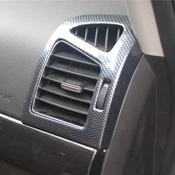 

Carbon Fibre Air Outlet Window Switch Gear Steering Wheel Decorated Frame For Chevrolet Captiva 2012 13 14 15 CAA184