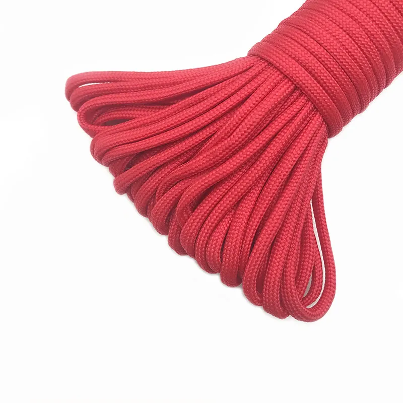 4 Size Dia.4mm 7 stand Cores Paracord for Survival Parachute Cord Lanyard  Camping Climbing Camping Rope Hiking Clothesline