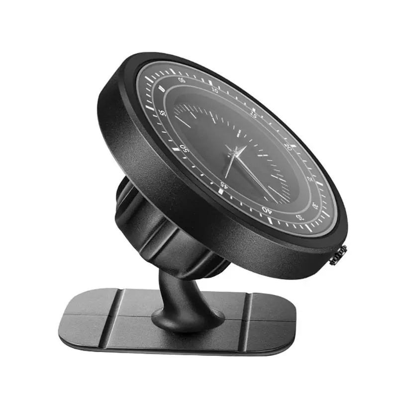 Уникальные часы gps навигация автомобильный держатель телефона Магнитная всасывающая приборная панель/вентиляционное отверстие кронштейн