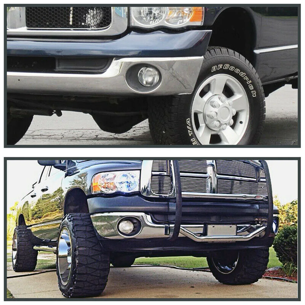2* для Dodge Ram 1500 2500 3500 2002-08 пикап Прозрачный бампер вождения Противотуманные фары