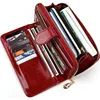 Leather Women Wallets Women Purses Fashion Long Zipper Women's Wallet Money Coin Holder Female Long Purse Female Purse Zipper ► Photo 1/6