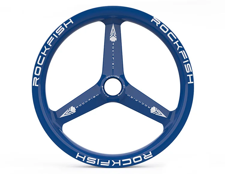 Blue ROCKFISH FT-3X2020, набор колес из углеродного волокна для детей, 12 дюймов, балансировочная ступица из углеродного волокна, набор колес для детей, раздвижной шаг, whe - Color: Blue