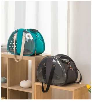 

Pet backpack PVC space capsule cat bag pet out carrying bag foldable pet bag