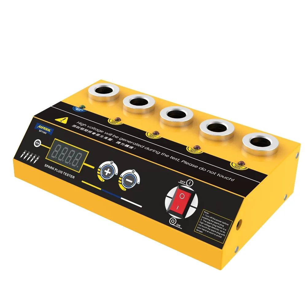 Original AUTOOL Car Spark Plug Tester Ignition Testers 220V 110V
