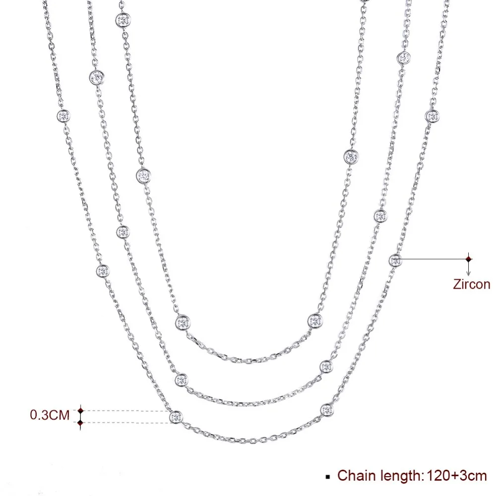 3 lines silver necklace (6)