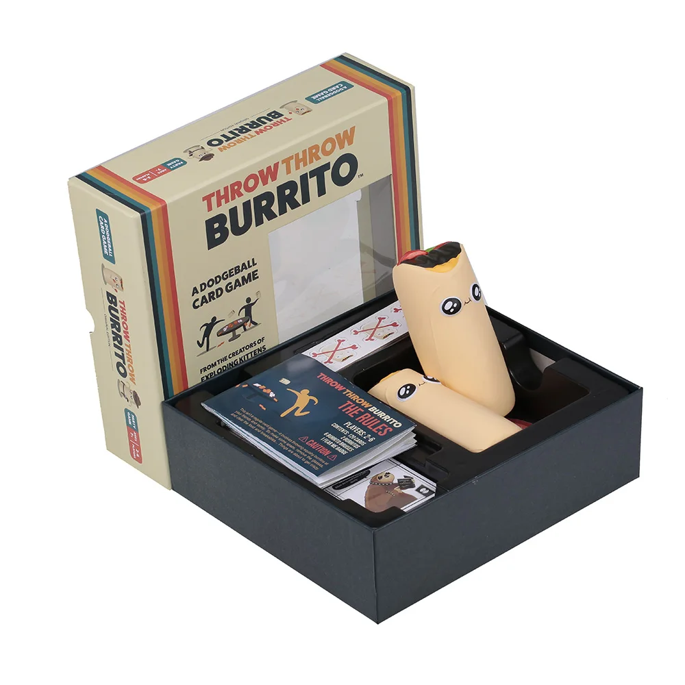 Бросок Burrito Dodgeball метание карточная игра настольные игры для семьи домашние вечерние карты Paly