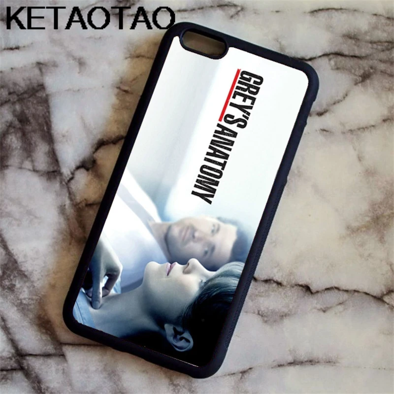 Розовый KETAOTAO серый анатомический стиль Модный чехол для телефона s для iPhone 4S SE 5C 5S 6S 7 8 SE X Plus XR XS Max Чехол Мягкий ТПУ резиновый силиконовый - Цвет: Розовый
